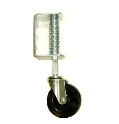 Heavy Duty Gate Caster or Ladder Caster Spring Loaded with 4 Wheel 