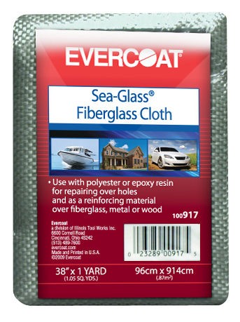 Evercoat Sea Glass Fiberglass Cloth Repair Kit 100917