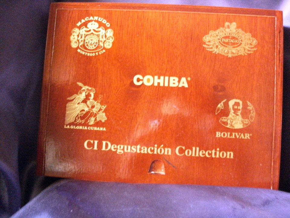 Cohiba Wooden Cigar Box Macanudo Partagas Bolivian La Gloria Cubana 