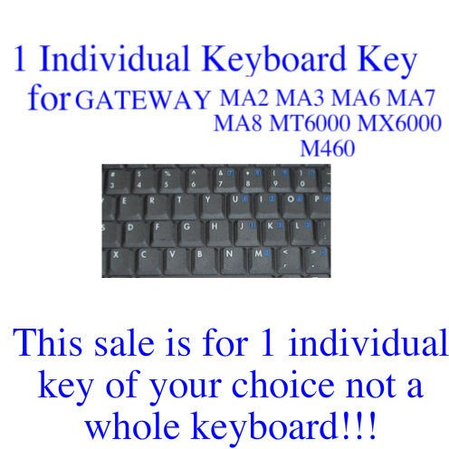 GATEWAY MA2 MA3 MA6 MA7 MA8 MT6000 MX6000 M460 Laptop Keyboard Key 