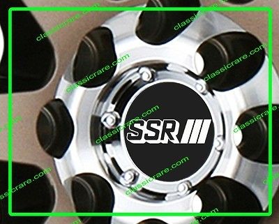 SSR Alloy Wheel Center Cap Cover Decals Professor SP1 Nissan 
