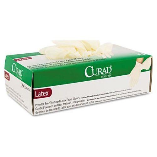 NEW Curad® Powder Free Latex Exam Gloves, X Large, 90/B