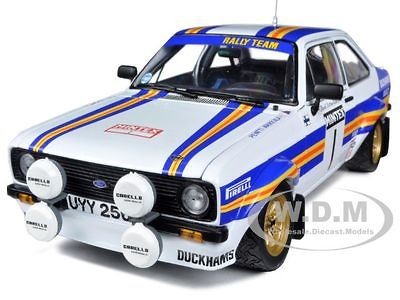 FORD ESCORT RS1800 #1 ROTHMANS MINTEX 1981 RALLY WINNER 1/18 SUNSTAR 