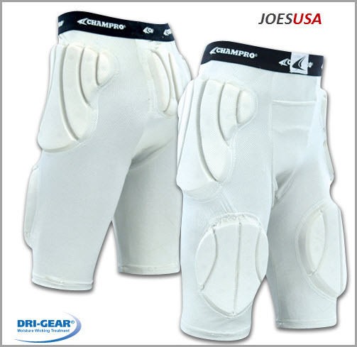 DRI GEAR® Integrated Football Girdle with Hip &Tail pads Youth 