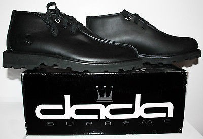 Dada Supreme V 12 Mid height Boot Size 13/47 NEW Blac​k Leather Rare