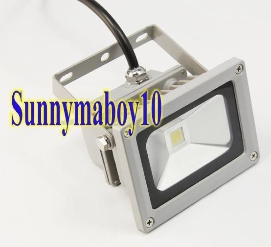 10W LED Flood light Warm White Waterproof Wash Outdoor lights AC85V 