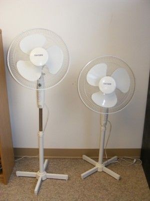 Two New 16 Floor Fans w/ Nite Lite 