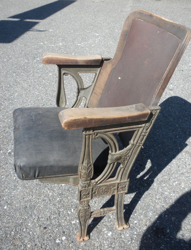 antique theater seats in Furniture