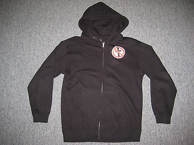 Old School BAD RELIGION Tour Hoodie SMALL MEDIUM & 2 PATCHES punk dead 