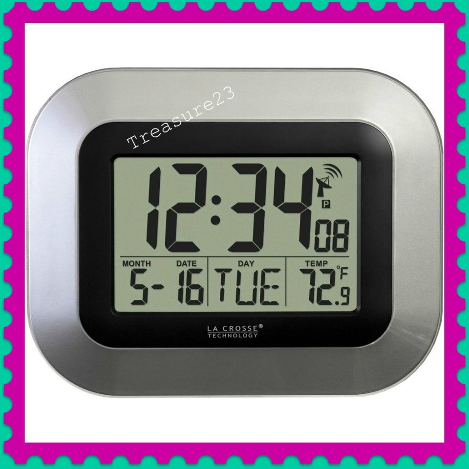 La Crosse Technology Atomic Digital Wall Clock