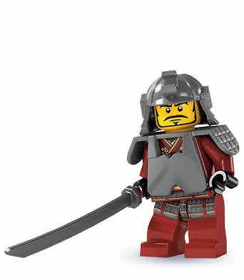 LEGO #8803 Mini figure Series 3 SAMURAI WARRIOR