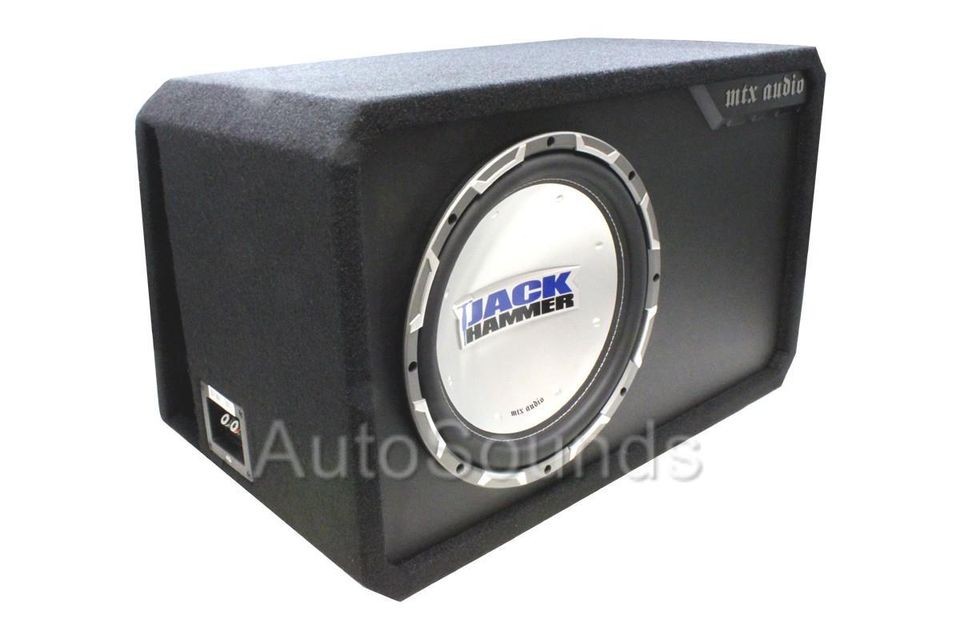 MTX Audio JackHammer JH4512A NEW Single 12 500W Max Subwoofer Vented 