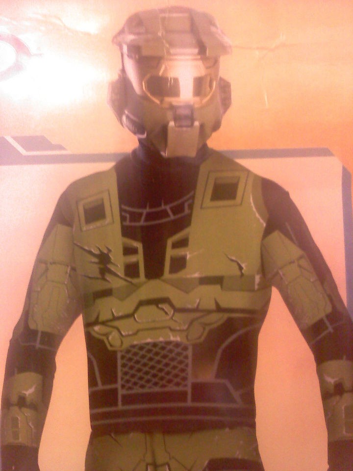 NEW HALO Master Chief Mens Costume 2XL 44 46