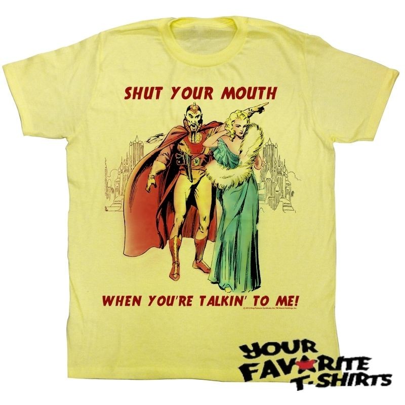 Flash Gordon Emporer Ming Shut It Woman Officially Licensed Adult 