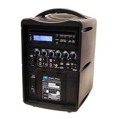 AMPLIVOX SW720 IPOD PORTABLE WIRELESS PA SYSTEM 30W AMP