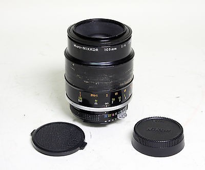 Nikon Micro Nikkor 105mm f4 Camera Lens 14   made in JAPAN   No 