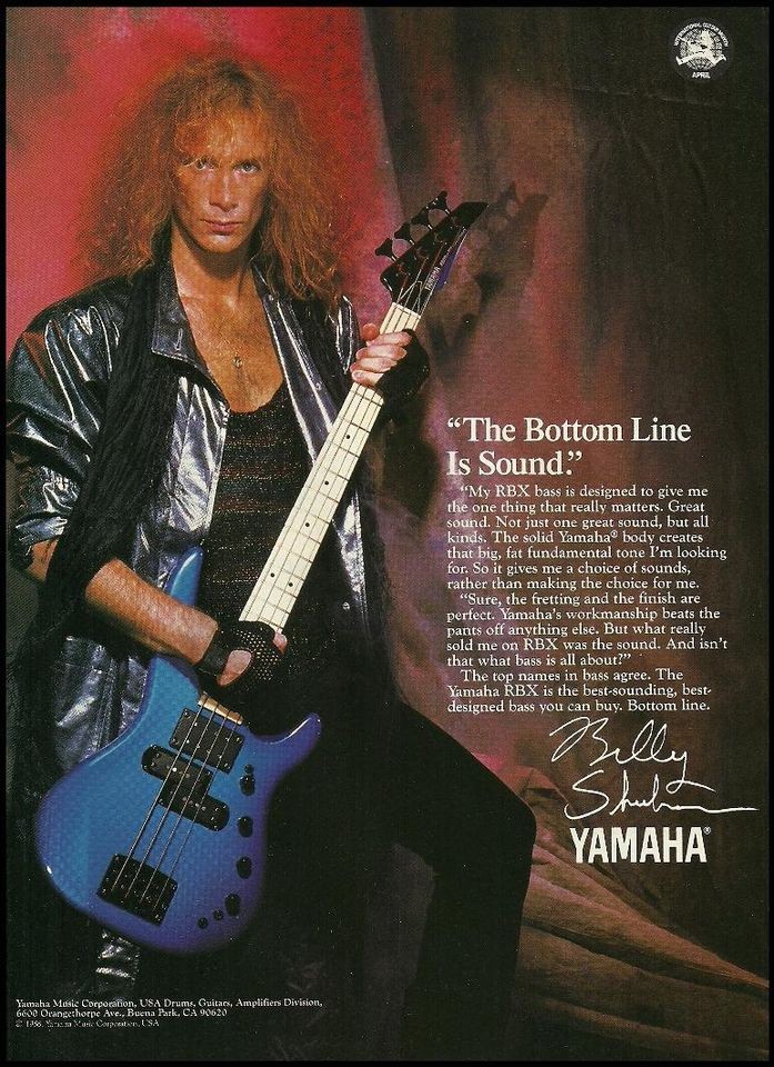 billy sheehan bass in Bass