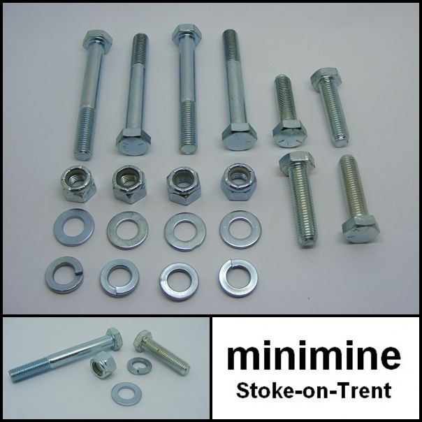 Classic Mini Early Rear Subframe Bolt Kit PRE 1976 austin rover morris 