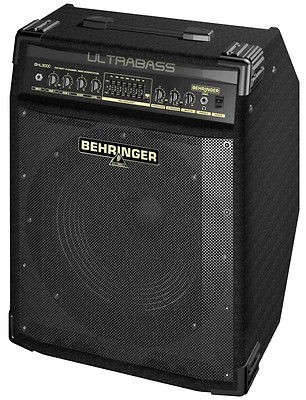   ULTRABASS BXL3000 NEW 2CH BASS AMPLIFIER W/ BUGERA SPEAKER 300W AMP