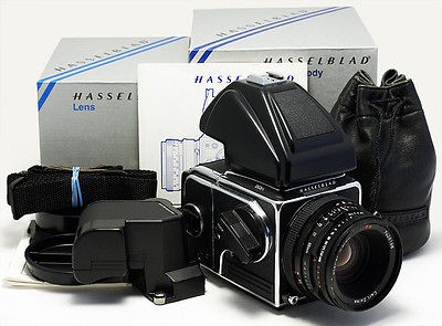   203FE +E12 film back + Zeiss Planar 2.8 CF +Prismfinder +motor rewind