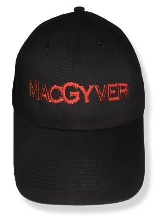 MacGyver Logo Embroidered Cap Richard Dean Anderson Hat