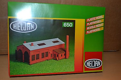 HELJAN CON COR 650 2 STALL ENGINE HOUSE NIB N SCALE