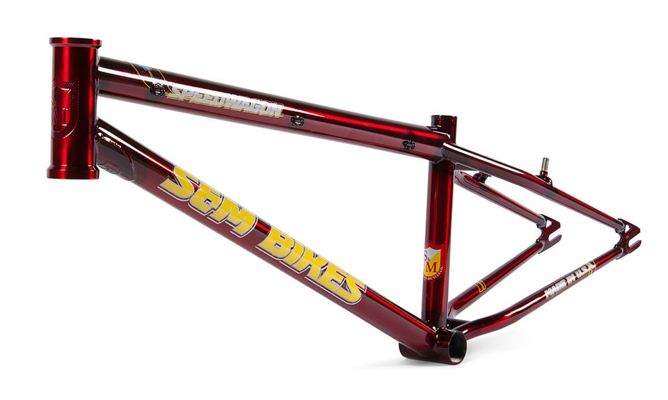 Speedwagon Cruiser BMX Race Frame Trans Red 22TT NEW USA Made