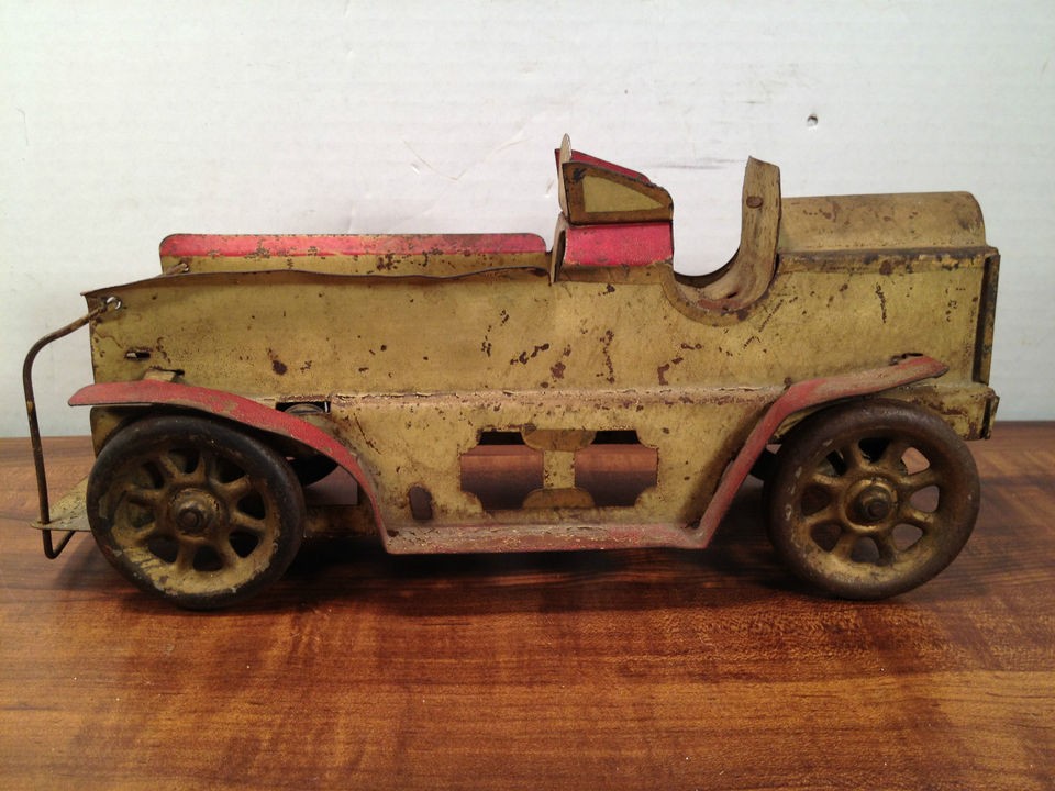 Antique Pressed Steel Fire Truck