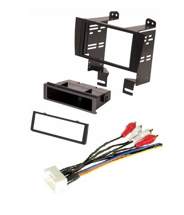 Scosche LS2081B Radio Installation Single / Doubel Din Dash Kit + Wire 