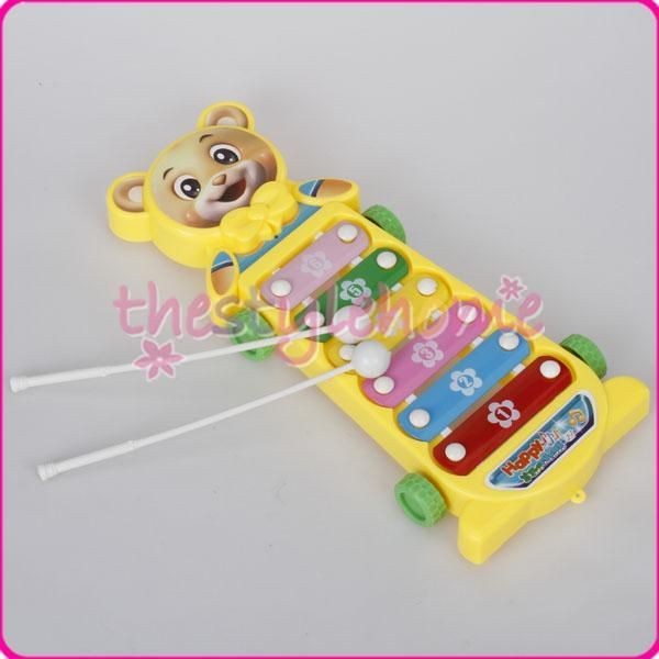   Cart Xylophone Percussion Kids Musical Toy FOR Creat Music talent NEW