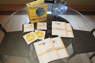 Rosetta Stone Spanish Levels 1 and 2 New Open Box 