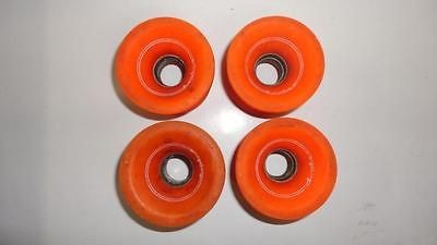 Longboard Skateboard Wheels  Set of 4 Used Orangatang Wheels