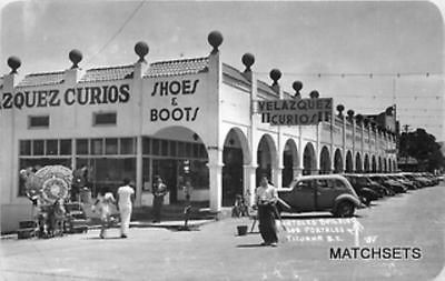   RPPC TIJUANA BC MEXICO Portables Building Street Scene #87 POSTCARD