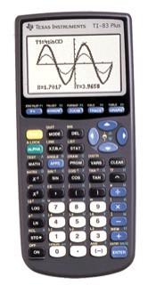 Texas Instruments TI 83 Plus Student Graphic Calculator w/Manual Works 