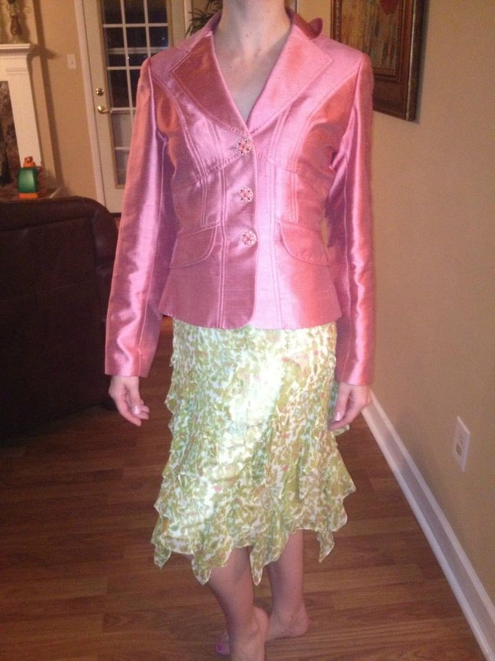 Kay Unger Skirt Suit Size 4 Pageant Suit or Special Event