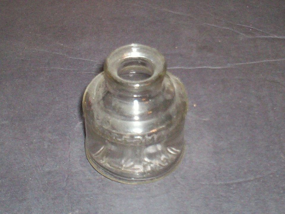 Old Watermans 2 oz Ink Bottle Marked