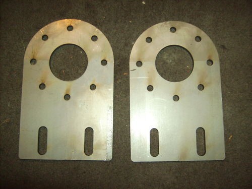 VINTAGE GO KART WEST BEND ENGINE, MOTOR MOUNT PLATES 2