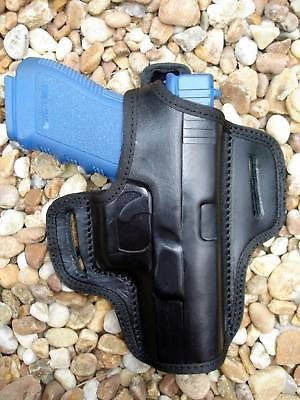 LEATHER BELT GUN HOLSTER 4 SPRINGFIELD XD 9 40 45 XDM