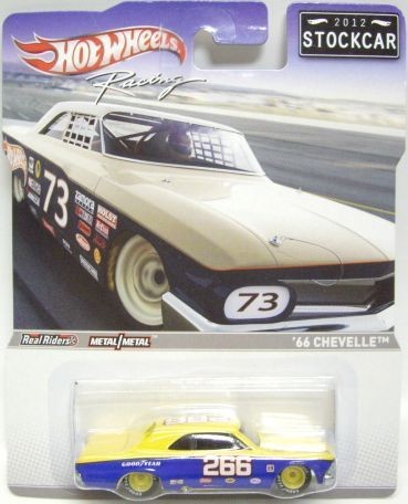 HOT WHEELS RACING 2012 STOCKCAR 66 CHEVELLE #266 164