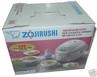 CUP Zojirushi Induction Rice Cooker Warmer NPGBC05