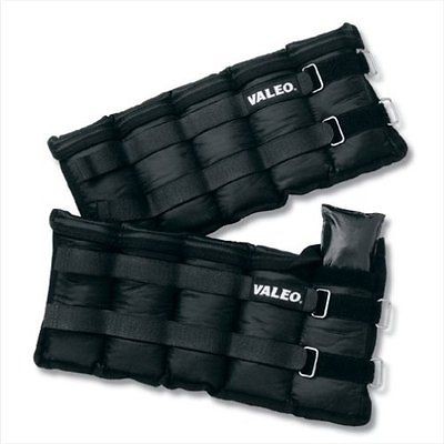 Valeo 10 Pounds Adjustable Ankle / Wrist Weights aerobic Training 