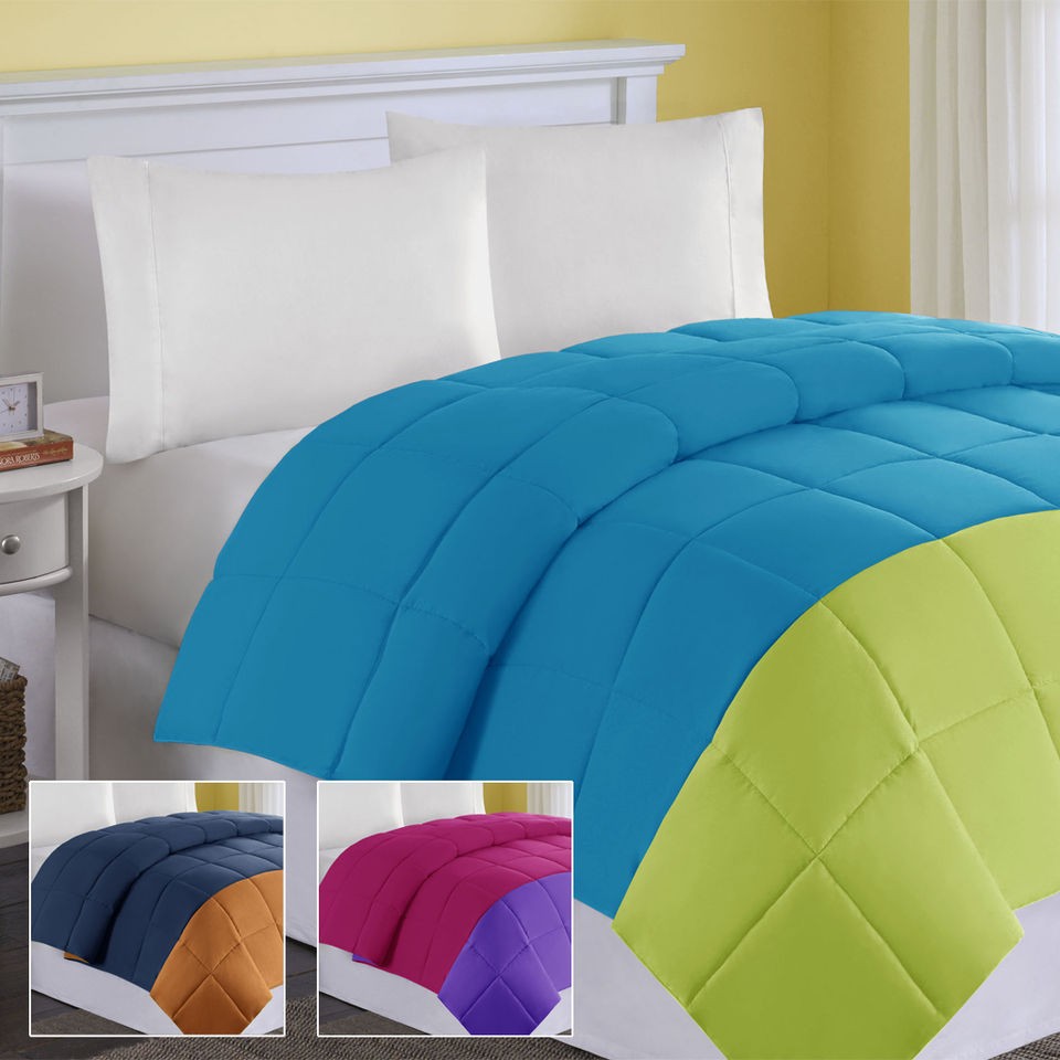 Comfort Classics Colorblock King  size Down Alternative Comforter