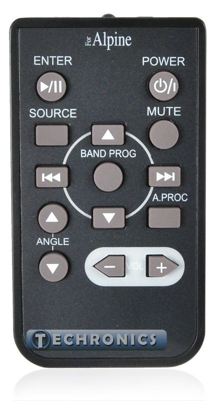 WIRELESS REMOTE CONTROL FOR ALPINE CAR STEREO IN DASH RECEIVER PLAYER 