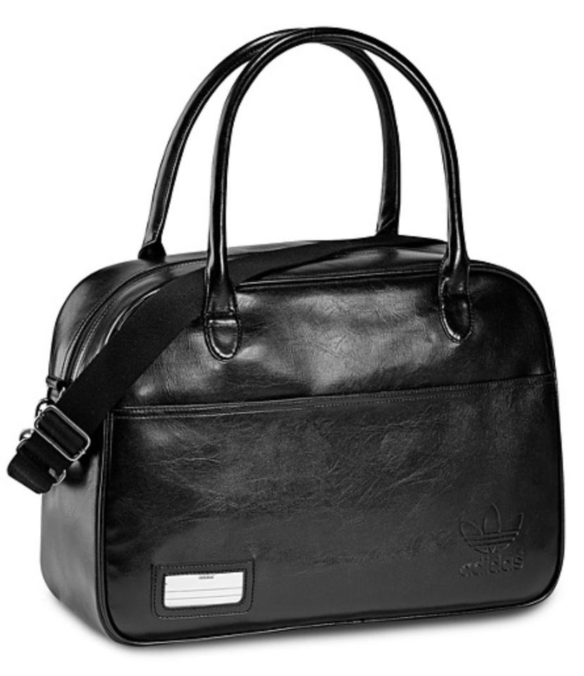   Originals Adicolor Duffel Holdall Vintage Bag Black Shoulder Gym