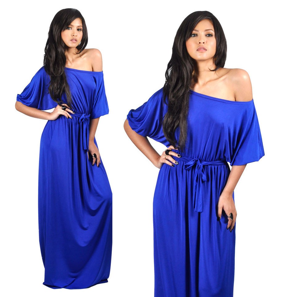   One Shoulder Cocktail Evening Party Plus Maxi Dress S M L XL 2X 3X 4X