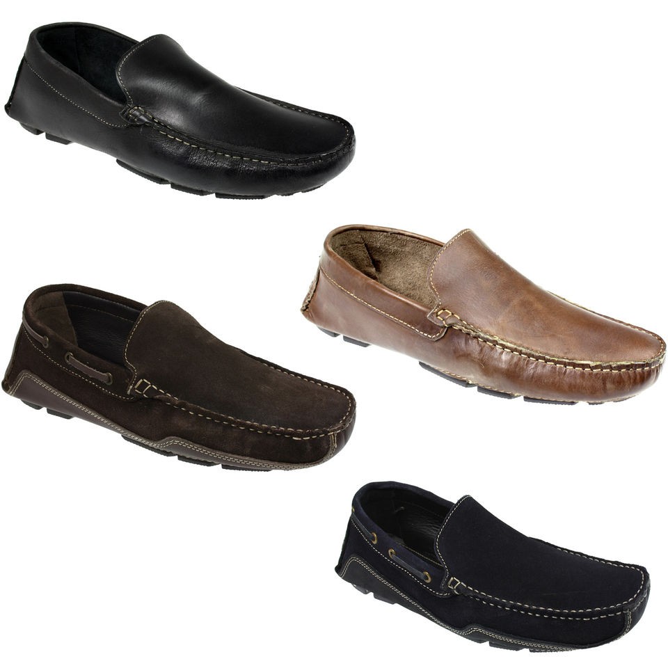   ON LEATHER SUEDE CASUAL DRIVING LOAFERS MOCCASINS SUMMER BOAT SHOES