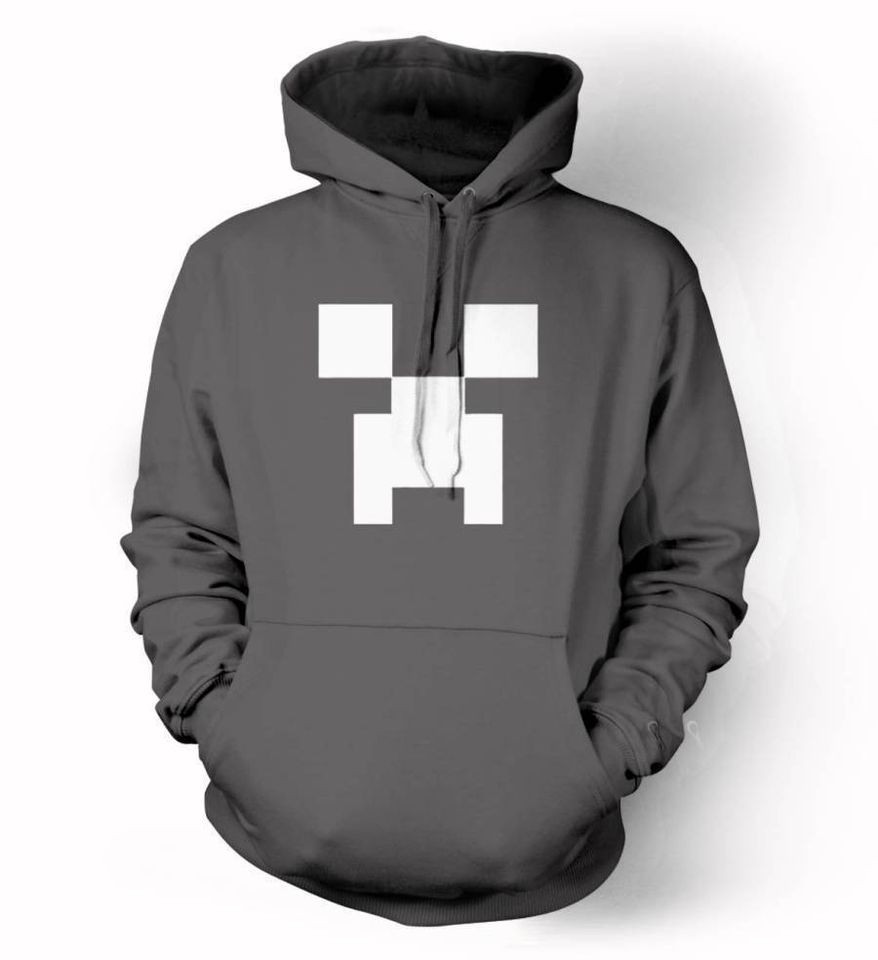 Minecraft Creeper game fan Hoodie xbox wii game player hooded 