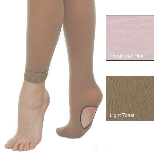 Danskin Ladies Ultra Soft Convertible Dance Tights   D702