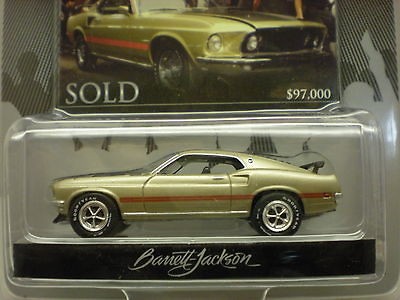 GREENLIGHT BARRET JACKSON SERIES 4, 69 MUSTANG MACH 1, 428 SCJ R 