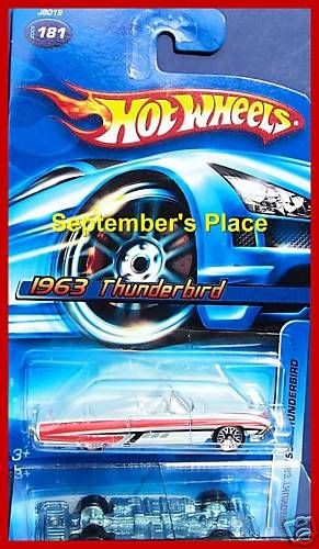 2006 Hot Wheels # 181 1963 Thunderbird